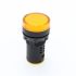 AD22-22DS, Yellow Indicator Light, 24V AC/DC, 22mm