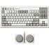85HE01,Retro Keyboard,87-Key Bluetooth Wireless/Wired Mechanical Keyboard with Kailh Box Switches, Dye-Sublimation PBT Keycaps,