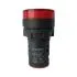 AD16-22DS LED Indicator Light, 22mm Panel Mount, 220V AC/DC, 20mA Red Signal Lamp