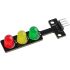 LED Traffic Light Module-Red/Yellow/Green, 4-Pin Interface