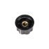 A02 Control Knob, Aluminum Alloy, 6mm Shaft Diameter