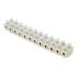 Screw Type Electrical Connector Strip Terminal Block,30A,12 Circuit,12-Position