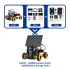 ACEBOTT ESP32 Smart Car Starter Kit with 4WD Mecanum Wheel Off-road Car Muti-Direction