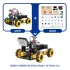 ACEBOTT ESP32 Smart Car Starter Kit with 4WD Mecanum Wheel Off-road Car Muti-Direction