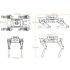 Advanced PuppyPi Kit Robot Dog with Raspberry Pi 4B 8GB AI Vision ROS Quadruped Robot