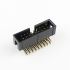 IDC Connector,M,Angled,18-Pin