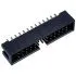 Straight IDC Male Connector, 2.54mm Pitch, Black, 26-Pin Dual Row