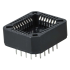 32-Pin PLCC Socket – Surface Mount (SMT) or Through-Hole (TH) IC Adapter for Plastic Leaded Chip Carriers, High-Reliability J-Lead Interface