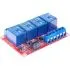 SLA-05VDC-SL-C,High Power 4-Channel Relay Module with Optocoupler, High/Low Level Trigger, , 5V,30A