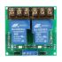 SLA-12VDC-SL-C, High Power 2-Channel Relay Module with Optocoupler, High/Low Level Trigger,12V,30A