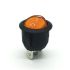 KCD2 6A 250V ORANGE ON-OFF ROUND