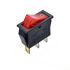 KCD3-RED-3PIN, Illuminated Rocker Switch, Panel Mount Package