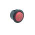KCD2-2PIN-RED, Round Rocker Switch ON-OFF, Panel Mount Package