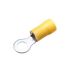 Crimp Pak 5mm Yellow Ring Crimp Lugs for 6mm Cable