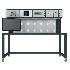 Techcraft ESD Straight PLC Testing & Calibration Workbench, Integrated PC Panel, Display & Soldering Station