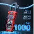AstroAI CM6KRD True RMS Inrush Clamp Meter 6000 Counts 1000A AC DC Current 1000V Voltage Temperature Capacitance Frequency NCV Tester