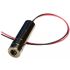 LINE-LD-R650, Red Plus Sign Laser Diode Module, Cylindrical Housing