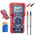 AstroAI DM200M True RMS Digital Multimeter 2000 Counts AC DC Voltage Current Resistance Continuity Diode NCV Tester