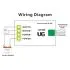 Reversible Pulse Width PWM DC Motor Speed Controller,6-28V, 3A