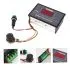 PWM DC Motor Speed Controller DC6-60V 6V/ 9V/ 12V/ 18V/ 24V/ 36V/ 48V/ 30A, PWM DC Motor Stepless Speed Regulation Start Stop Switch with Digital Display