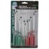 SW-9106, Line Color Screwdriver Set (6 pcs), Chrome-Plated Cr-Mo-V Steel