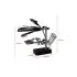 MG16129-C 5 LED Auxiliary Clip Magnifier with Soldering Iron Holder, Soldering Station with Clamp
