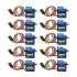 SG90, Micro Servo Motor 9G for RC Robot, Helicopter, Airplane, Boat Controls,10 Pieces