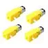 DC Gear Motor,3-6VDC,4 Pieces,Yellow