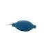 Precision Rubber Air Blower Dust Cleaner with Metal Nozzle,Blue