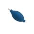 Precision Rubber Air Blower Dust Cleaner with Metal Nozzle,Blue