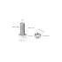 Hex Head Bolt, Stainless Steel,8x20mm