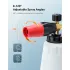 AstroAI Big Mouth Foam Cannon 1L with 5 Pressure Washer Nozzle Tips and 1/4 Inch Quick Connect