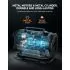 AstroAI Z1 Portable Tire Inflator 150 PSI Dual Motor Air Compressor 12V DC 110V AC with Digital Gauge Auto Shut Off and LED Light
