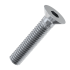 Bolt size 6mm C sunk head, Length 10 mm (stainless steel). With plain washer and locknut