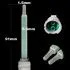 Mixing Nozzles Adhesive Cartridges Tip for 50ml Resin Mixer Adhesive Applicator,16-Element,3.6in,1:1 & 2:1 Ratios,Pack of 20