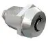 PT-1-3C109-20L-KA, Tubular Key Cam Lock, Chrome Finish