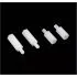 Snap-Fit PCB Spacer, Plastic, M3 Female Thread, 25 mm Length, Non-Conductive Standoff