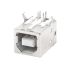 USB-B-F, USB Type-B Female Connector, Through Hole