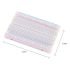 Mini 400 Points Solderless Breadboard, Prototyping Board for Arduino and DIY Projects