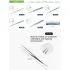 AT-113, Stainless Steel Tweezers, 110mm