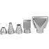 T8230-85 ,Heat Gun Nozzle Set - Stainless Steel Nozzle Kit for Precision Heating Applications
