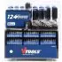 VT2261,124 Pcs Screwdriver Set with Stand, Ergonomic Handle, Multi-Bit Professional Toolkit