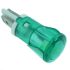 Plastic LED Indicator, 220V, Green,12mm