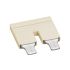 2016-402 Jumper 2-pin, Light Grey, 21.4 x 23mm, Wago