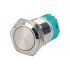 19AP11DZE,LED Push Button Switch,ON-OFF,16mm,12-24V,Blue 