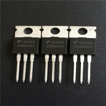 20N60A4, 600V, 20A N-Channel IGBT, TO-220-3