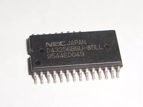 D43256BGU-85LL, 256K-bit (32K x 8) CMOS Static RAM, SOP-28