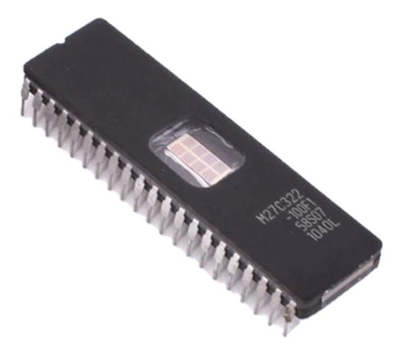 M27C322-100F1, 32Mbit (2Mb x16) UV EPROM and OTP EPROM, DIP-42