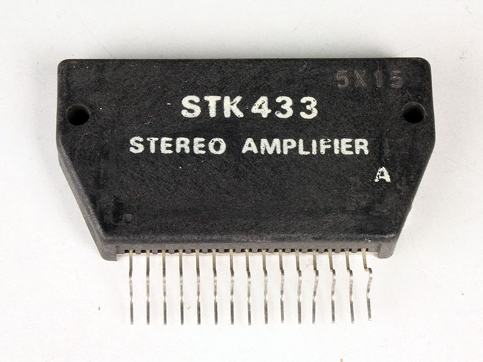 STK433, Power Amplifier IC, High Performance, Low Distortion
