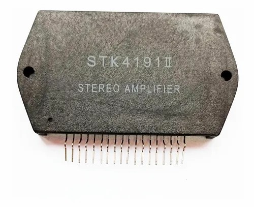 STK4191II,Stereo Amplifier IC, High-Power Integrated Circuit for Audio Amplification, Ideal for Hi-Fi Audio Systems and DIY Projects